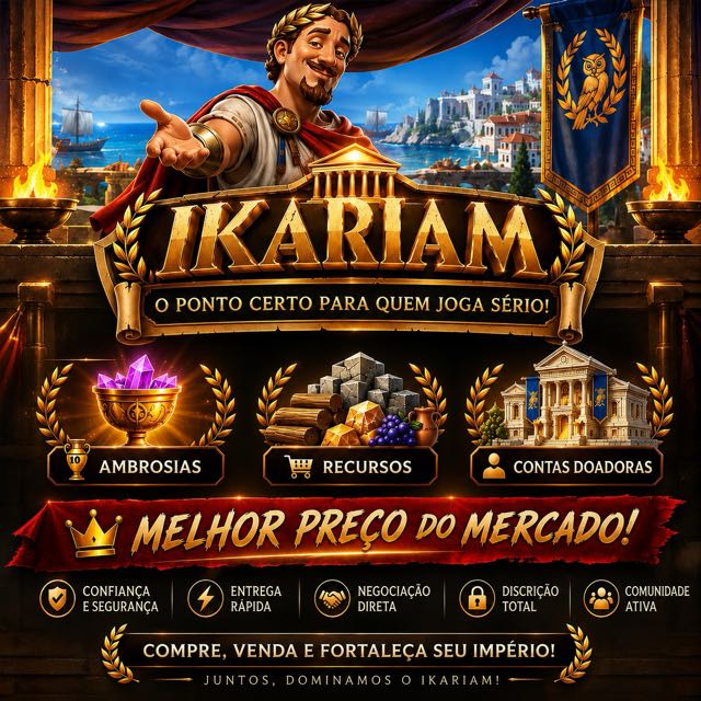 Avatar do grupo Ikariam Comércio 🇧🇷🇵🇹🇺🇸