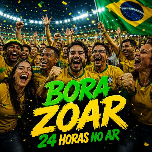 Avatar do grupo Bora zoar 24horas no ar