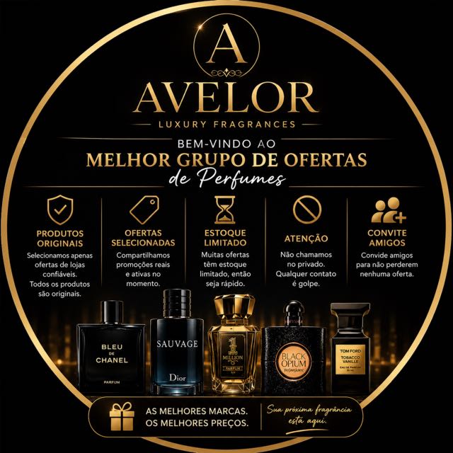 Avatar do grupo #1 AVELOR | PERFUMES ORIGINAIS