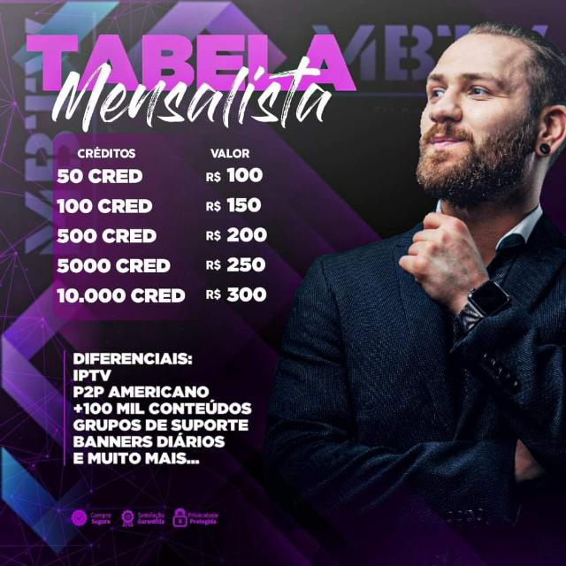 Avatar do grupo IPTV - Vagas para Revendas e Mensalista