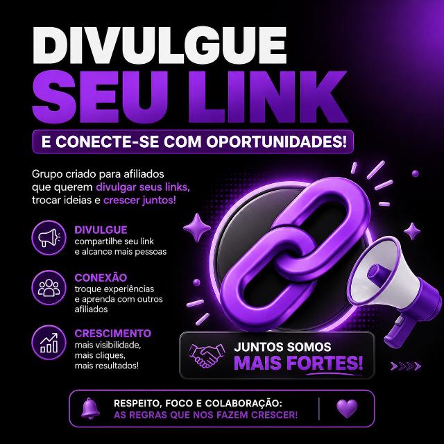 Avatar do grupo DIVULGAÇÃO DE PRODUTOS COMO AFILIADOS🔥💯