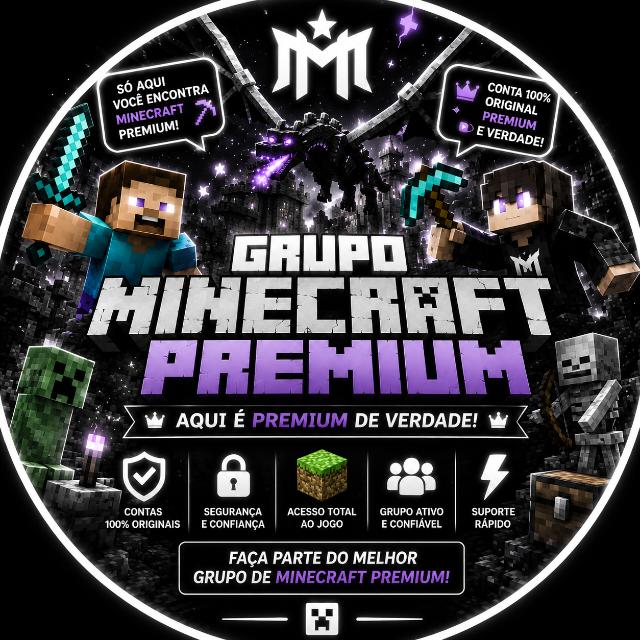 Avatar do grupo Minecraft Premium 🎮