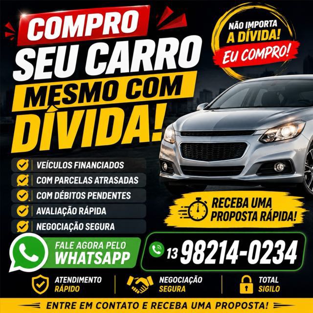 Avatar do grupo COMPRO SEU CARRO MESMO COM DIVIDA