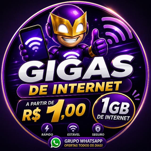 Avatar do grupo REVENDA GIGAS INTERNET R$1,00