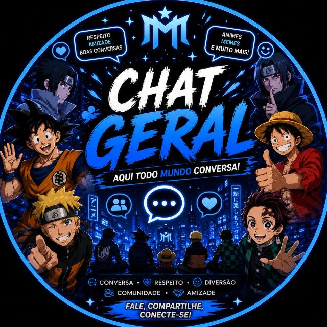 Avatar do grupo 『 𝑪𝒉𝒂𝒕 𝑮𝒆𝒓𝒂𝒍 』💬