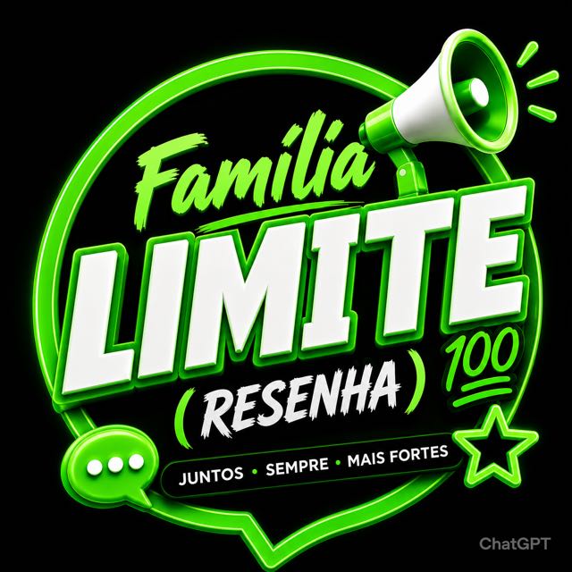 Avatar do grupo 𝕱𝖆𝖒í𝖑𝖎𝖆 💯 𝕷𝖎𝖒𝖎𝖙𝖊 ( 𝕽𝖊𝖘𝖊𝖓𝖍𝖆 )